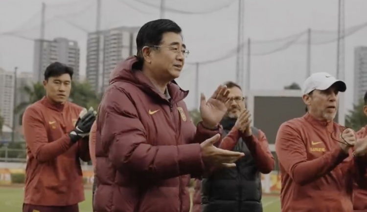  U20亞洲杯開賽在即，足協(xié)主席宋凱探班U20國青隊(duì)
