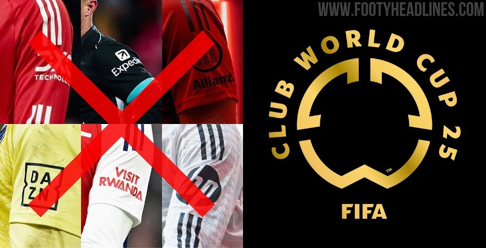  FIFA不允許世俱杯球隊有袖標贊助，需貼上世俱杯徽標